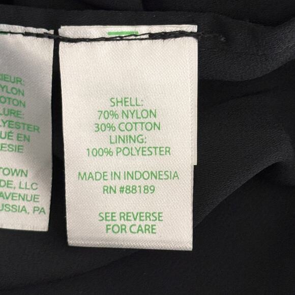 Lilly Pulitzer JACELYNNE Long Sleeve Carnival Lace Onyx Top in Black M NWT $168 - Picture 10 of 10